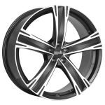 ADVANTI 9x20 ET35 (71.6) 5x127 RACCOON BLACK POLISH
