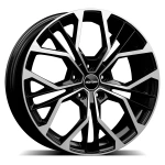GMP 6.5x16 ET38 (73.1) 4x108 Matisse Black Diamond