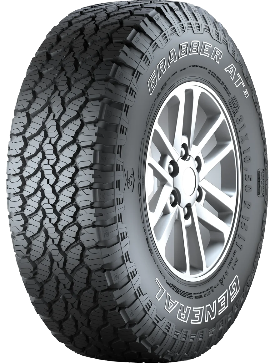 96a8306f867c_WNXhL5E General 265/60R18 110H FR Grabber AT3 OWL EVc - Image 1