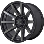XD XD847 Outbreak 9x20 5x127 ET18 CB71.6 Satin Black With Gray Tint