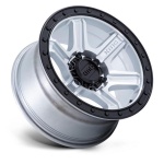 KMC KM551 Outrun 9x18 6x139.7 ET18 CB106.1 Machined With Gloss Black Lip