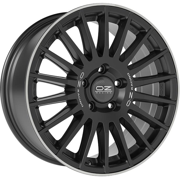 latakko-10129-1 OZ Racing Rally Desert 8x18 5x120 ET45 CB65.1 Matt Black Silver Let. Diamond Lip - Image 1