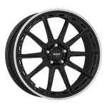 Dotz Sonoma dark 9.5x19 5x114.3 ET45 CB64.1 Black matt/polished lip
