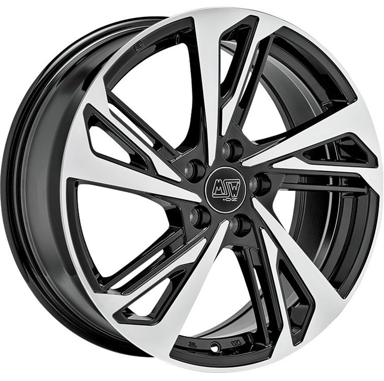 latakko-10221-18 MSW 60 7.5x17 5x108 ET44 CB65.1 Gloss Black Full Polished - Image 1