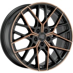 MSW 74 8x19 5x112 ET45 CB73.1 Matt Black Copper Fp