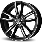 Reds Fast 8x18 5x110 ET33 CB65.1 Matt Black polished