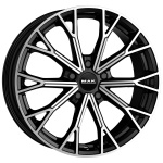 MAK Asphalt 8.5x20 5x112 ET32 CB66.6 Black Mirror
