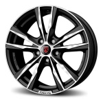Reds K2 HD 8x18 5x110 ET30 CB65.1 Matt Black polished