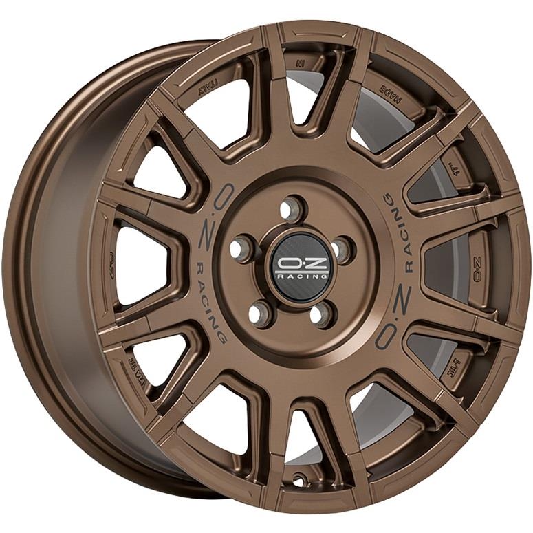 latakko-10593-4 OZ Racing RALLY LEGEND 8x17 6x139.7 ET35 CB106.1 Matt Bronze + Black Lettering - Image 1