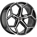 MSW 53 10.5x22 5x112 ET19 CB66.6 Gloss Black Full Polished