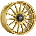 OZ Racing Superturismo Evoluzione 8.5x19 5x112 ET44 CB75 Race Gold Black Lettering