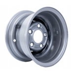 SRW Steel Trailer wheel silver 6x10 5x112 ET0 CB67.1