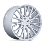Rotiform Rc201 Lse 8.5x20 5x112 ET40 CB66.6 Gloss Silver W/ Machined Face