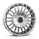 Borbet CW3 7.5x17 5x130 ET40 CB84.1 sterling silver