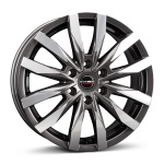 Borbet CW6 7.5x18 6x130 ET47 CB84.1 mistral anthracite glossy polished