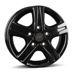 Borbet CWD 6.5x16 5x112 ET52 CB66.6 black glossy