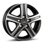 Borbet CWD 6.5x16 5x112 ET52 CB66.6 mistral anthracite glossy polished