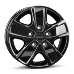 Borbet CWG 6x16 5x118 ET68 CB71.1 black glossy