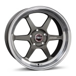 Borbet DB8GT 9.5x18 5x100 ET30 CB64.1 graphite rim polished