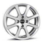Borbet LV4 5.5x15 4x100 ET40 CB64.1 Crystal Silver