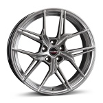 Borbet QX 8.5x20 5x114.3 ET45 CB72.6 hyper black silver