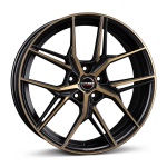 Borbet QX 8x19 5x112 ET44 CB57.1 black bronze matt