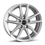 Borbet W 7x17 5x108 ET40 CB72.6 Crystal Silver