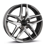 Borbet Z 8x19 5x112 ET30 CB66.6 mistral anthracite glossy polished