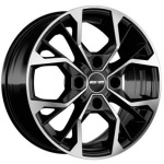 GMP Matisse (4H) 7x17 4x108 ET18 CB65.1 Black Diamond