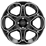 MSW 83 7.5x18 5x108 ET45 CB73.1 Gloss Black Full Polished