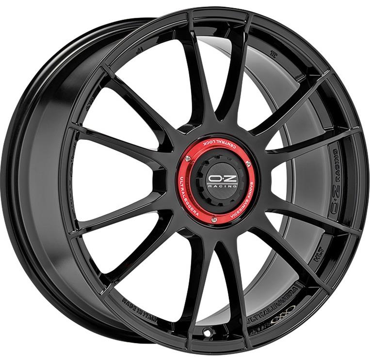 latakko-10968-2 OZ Racing Ultraleggera XX 8x18 5x100 ET48 CB68 Gloss Black - Image 1