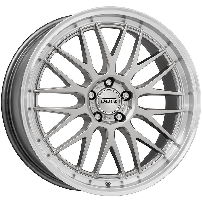 latakko-10997-3 Dotz Bilbao 8x20 5x112 ET40 CB70.1 Silver/polished lip - Image 1