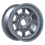 Classic PAG16 9x16 5x130 ET0 CB71.6 Matt Silver