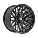 Gear Off Road 770 Edge 10x20 8x180 ET-19 CB124.3 Glossy Black Milled