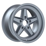 Classic NOS16 9x16 5x130 ET0 CB71.6 Matt Silver