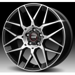 Momo REVENGE EVO 2.0 Matt Black Polished 8x18 5x112 ET45 CB72.3