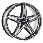 CMS C29 7.5x17 5x108 ET52 CB63.4 Diamond Black Gloss