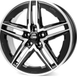 CMS C29-AERO 7.5x18 5x112 ET50 CB57.1 Diamond Black Gloss