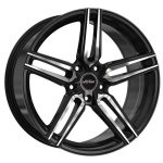 Venue Meta 9x18 5x112 ET42 CB66.6 Black Polished