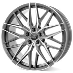 MSW 50 8.5x19 5x112 ET43 CB73.1 Matt Gun Metal Full Polished (Mgmfp)