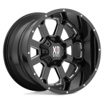 XD XD825 Buck 25 10x20 6x139.7 ET-24 CB106.1 Gloss Black Milled