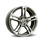 Reds Twist Graphite Matt Polished 7x17 5x114.3 ET42 CB72.3