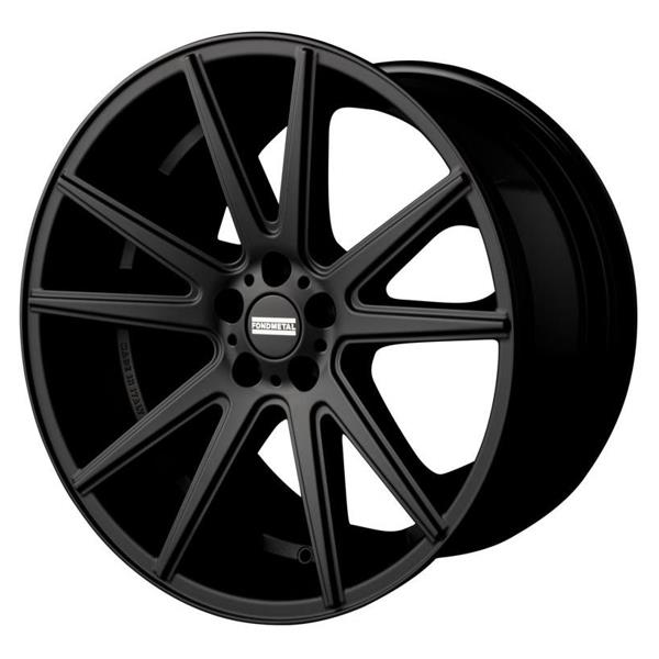 latakko-3321-3 Fondmetal STC-10 9x22 5x120 ET25 CB72.6 Matt Black - Pilt 1