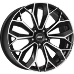 AEZ Leipzig dark 9.5x21 5x120 ET49 CB72.6 Black/polished