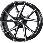 Alutec ADX.01 7x17 4x100 ET45 CB63.3 diamond-black frontpolished