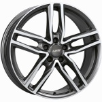 Alutec Ikenu 7.5x17 5x112 ET38 CB66.6 Graphite Polished