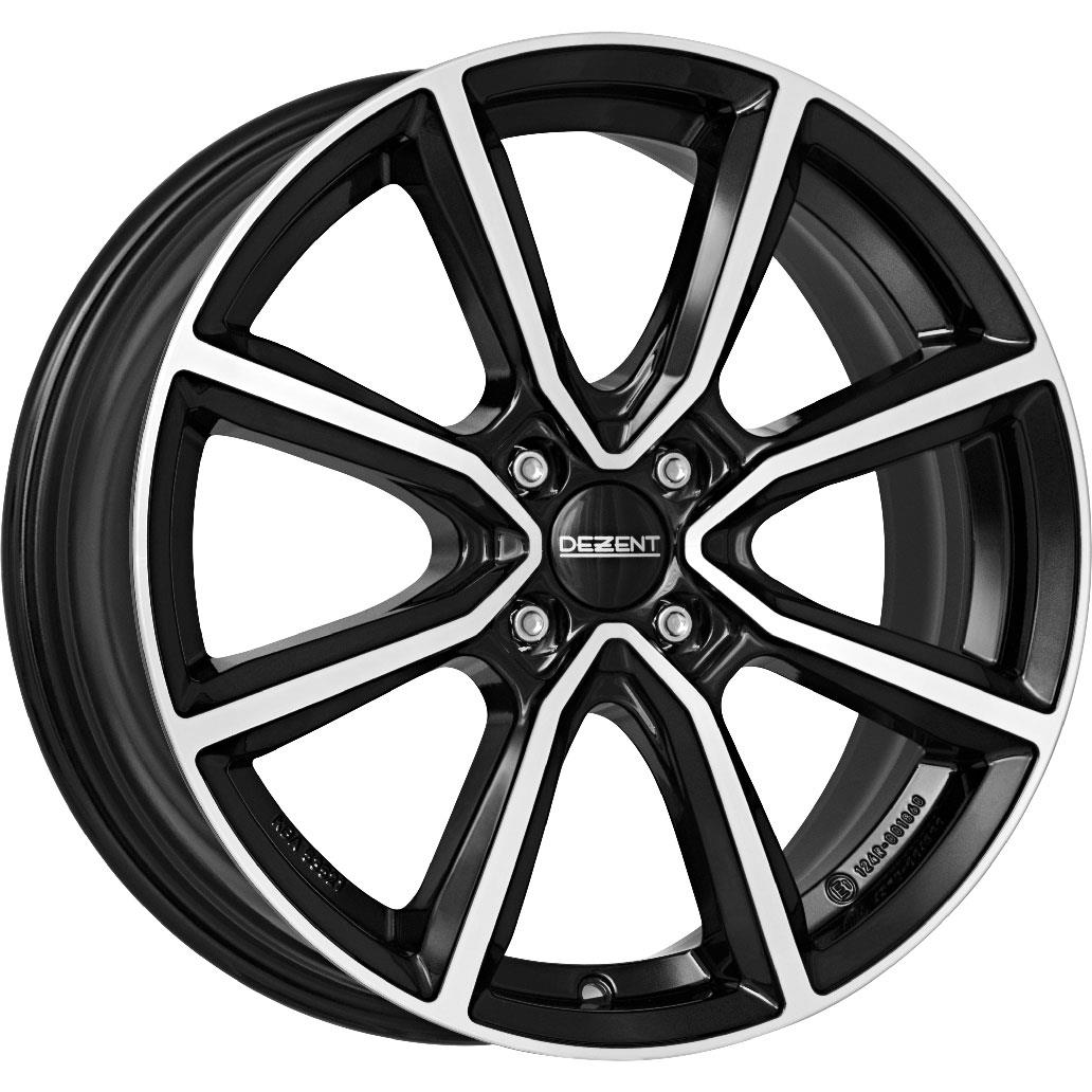 latakko-3819-17 Dezent TN dark 6.5x16 4x108 ET38 CB65.1 Black/polished - Image 1