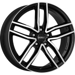 Dezent TR dark 6.5x16 5x108 ET48 CB70.1 Black/polished
