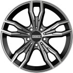 Fondmetal Alke 8x18 5x120 ET34 CB72.6 Matt Titanium Machined