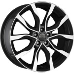 MAK Koln 9.5x20 5x130 ET50 CB71.6 Black Mirror